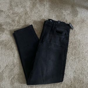 NEW Womens Fashion Nova Classic Tapered high waisted Mom Jeans, black size 13